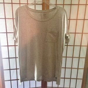 Heather gray Boyfriend tee